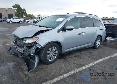 2016 Honda Odyssey Se from USA, damaged, VIN 5FNRL5H34GB144415